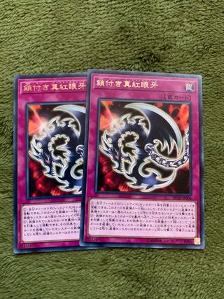 鎖付き真紅眼牙 レア2枚