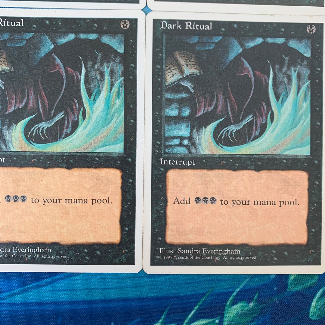 MTG 4 cards Dark Ritual