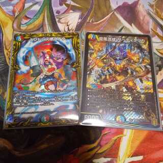 龍風混成 ザーディクリカ＋ドンドン火噴くナウ Aホイル 二枚セット