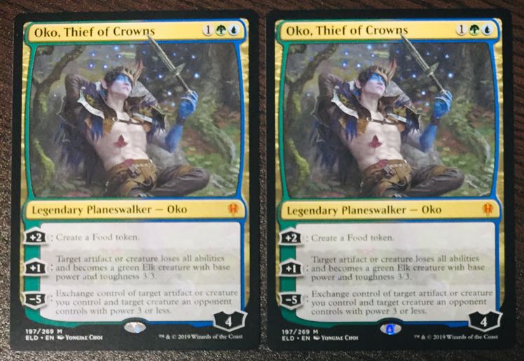 MTG oko, thief of crowns ELD 英2枚 2枚 (Used) （1975433366）| magi 