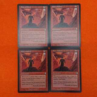 MTG1 栄光の代価 英語版 4枚セット