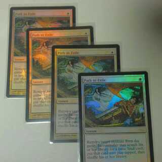 流刑への道　プロモFOIL  4枚セット