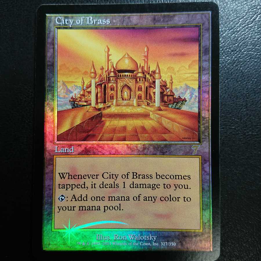 真鍮の都 英語版Foil１枚 第７版