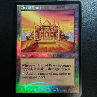 真鍮の都 英語版Foil１枚 第７版