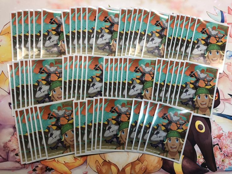 ポケモンカード デッキシールド やまおとこ 64枚の通販 みーる Magi トレカ専用フリマアプリ