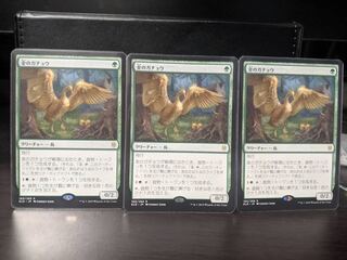 金のガチョウ　　3枚セット　日本語