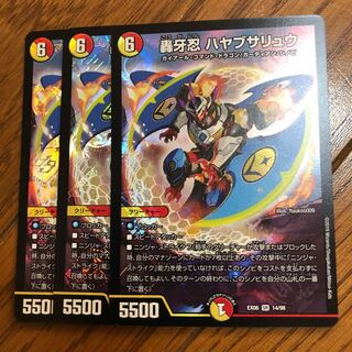 ハヤブサリュウ 3枚セット