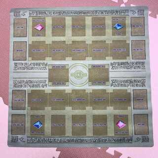 New, unused] Yu-Gi-Oh! 2-player rubber playmat for two players.