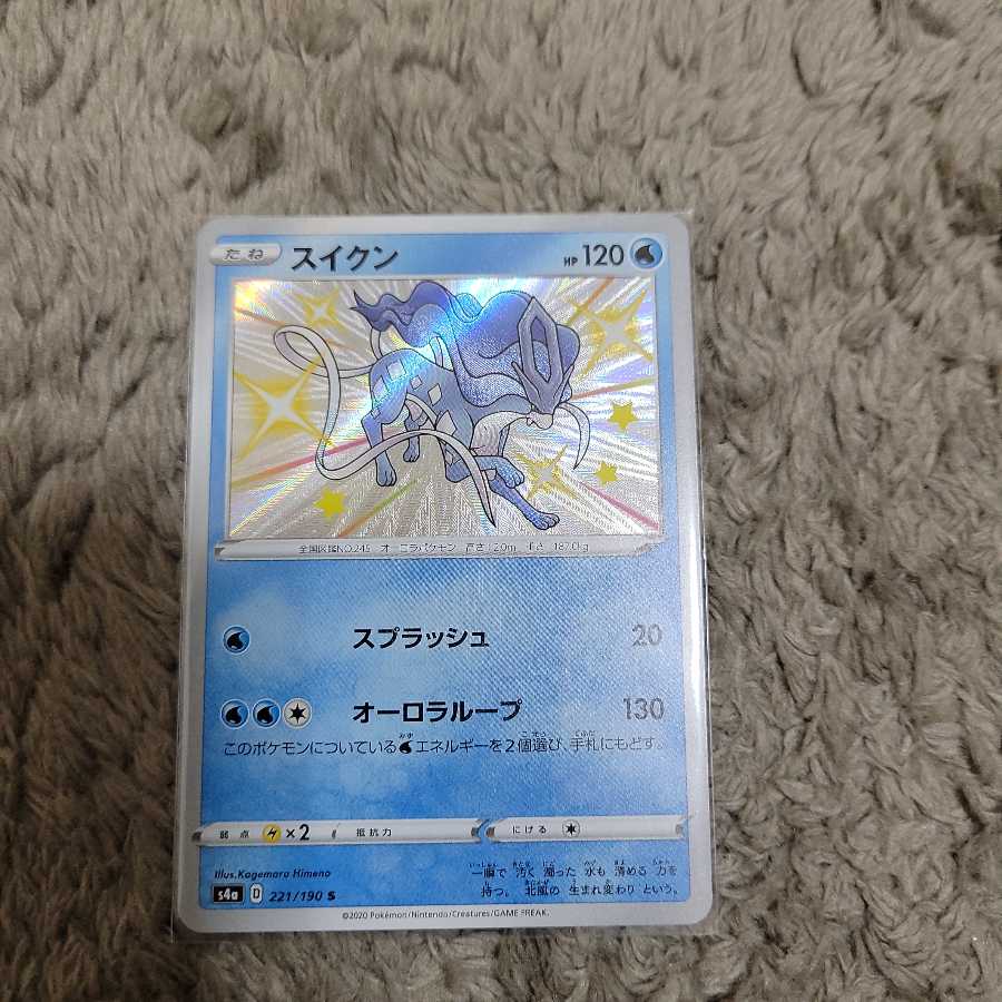 スイクン　s 色違い