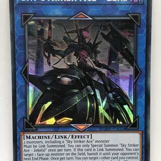 Yu-Gi-Oh! English Sky Striker Ace - Zeke DUOV Ultra Ul North America Umi Outside