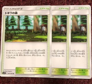 トキワの森 3枚