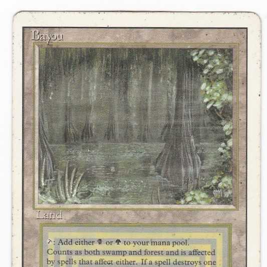 RV Bayou (English) Revised Dual Land Control #1733