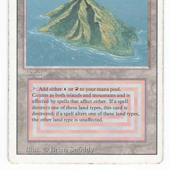 Volcanic Island (英語) リバイズド デュアルランド 158 1枚