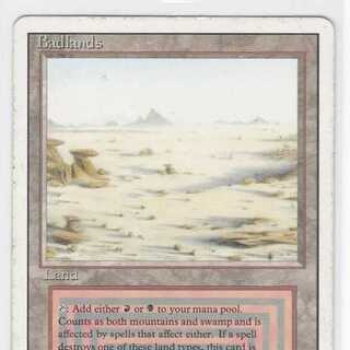 みっち【最安！】MTG Badlands 【3ED】リバイズド英語版 MTG badlands 3ED 英語 リバイズド ② マジック：ザ