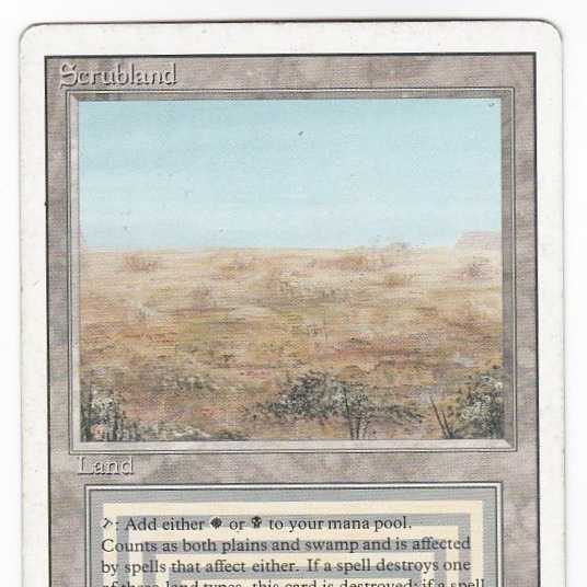 RV Scrubland (英語) リバイズド デュアルランド 112 1枚