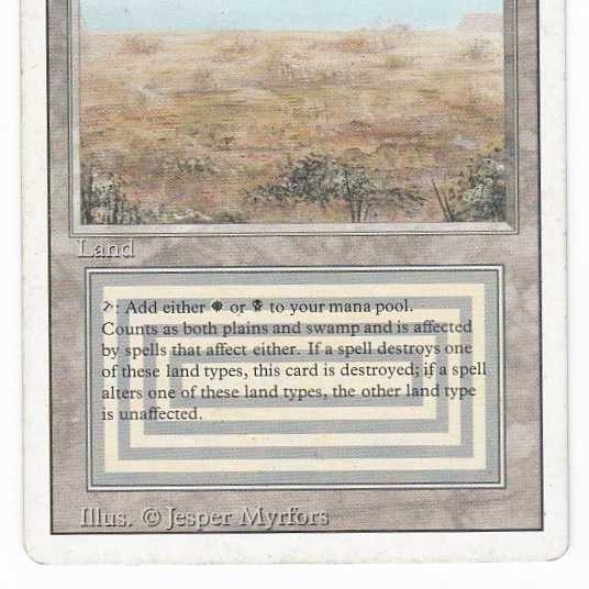 RV Scrubland (英語) リバイズド デュアルランド 112 1枚