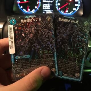 VV8 銀シク　黒　二枚セット