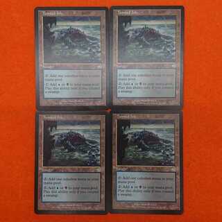 MTG2 汚れた島 英語版 【TOR】 4枚セット