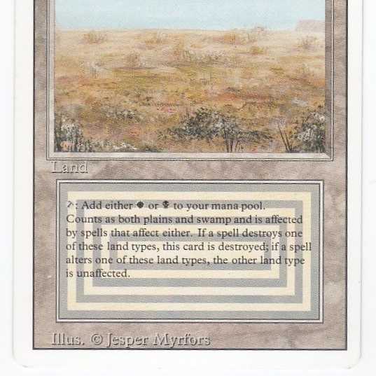 RV Scrubland (英語) リバイズド デュアルランド 102 1枚