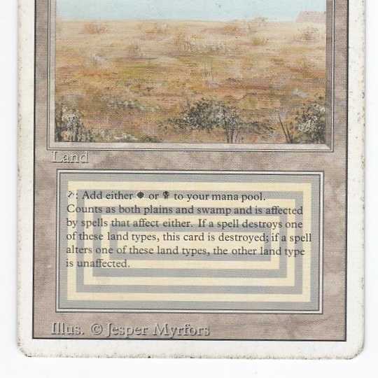 RV Scrubland (英語) リバイズド デュアルランド 94 1枚