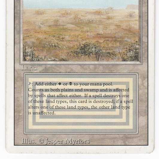 RV Scrubland (英語) リバイズド デュアルランド 104 1枚