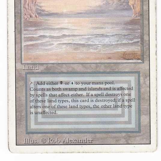 Underground Sea (English) Revised Dual Land 174 1枚