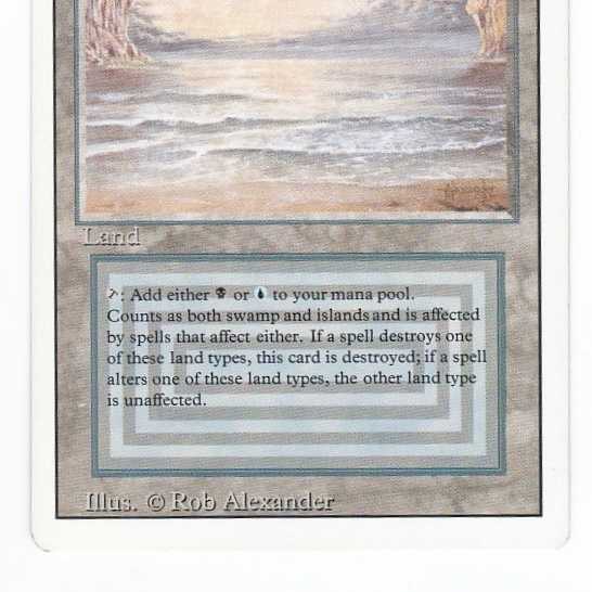 RV Underground Sea (English) Revised Dual Land 120