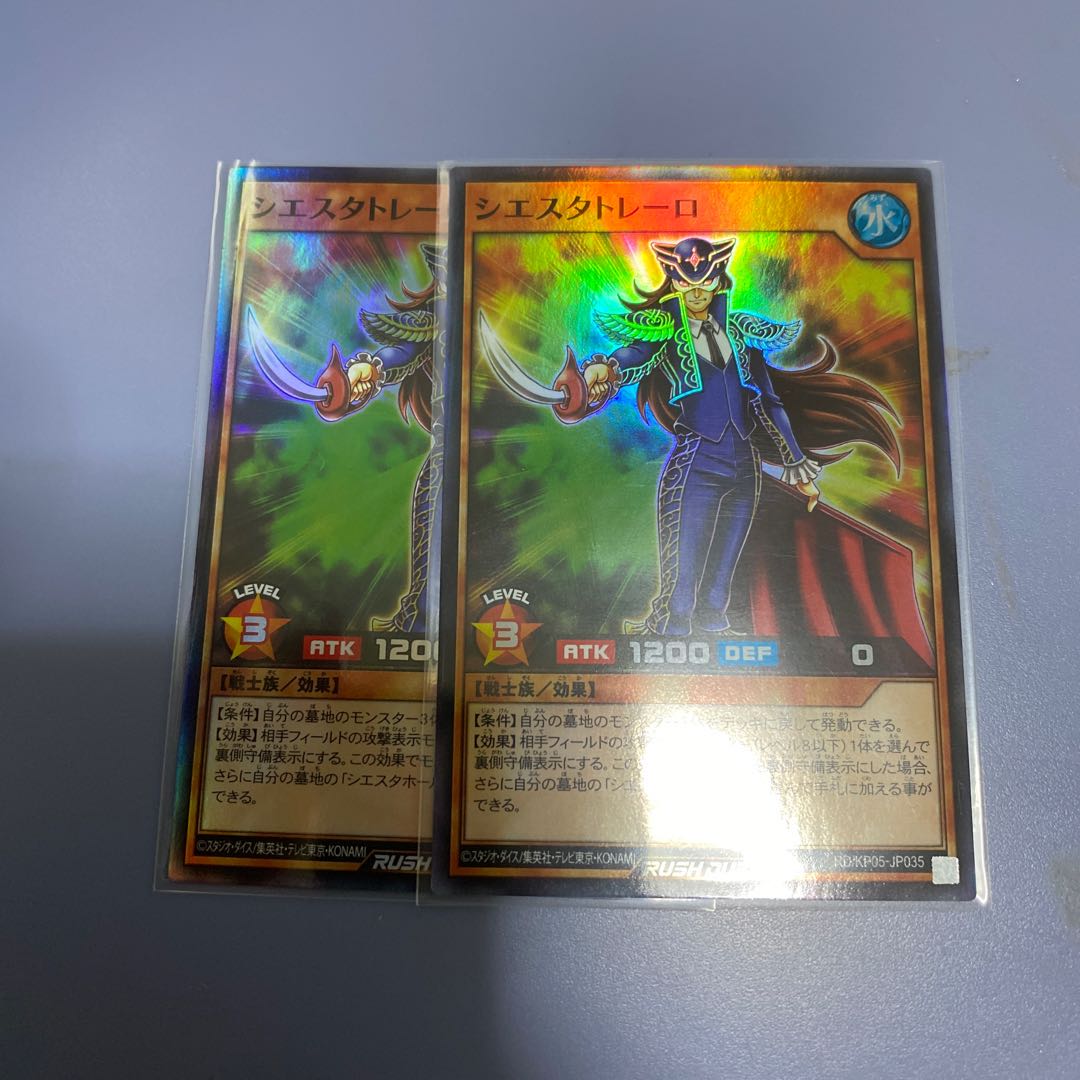 シエスタトレーロ 2枚