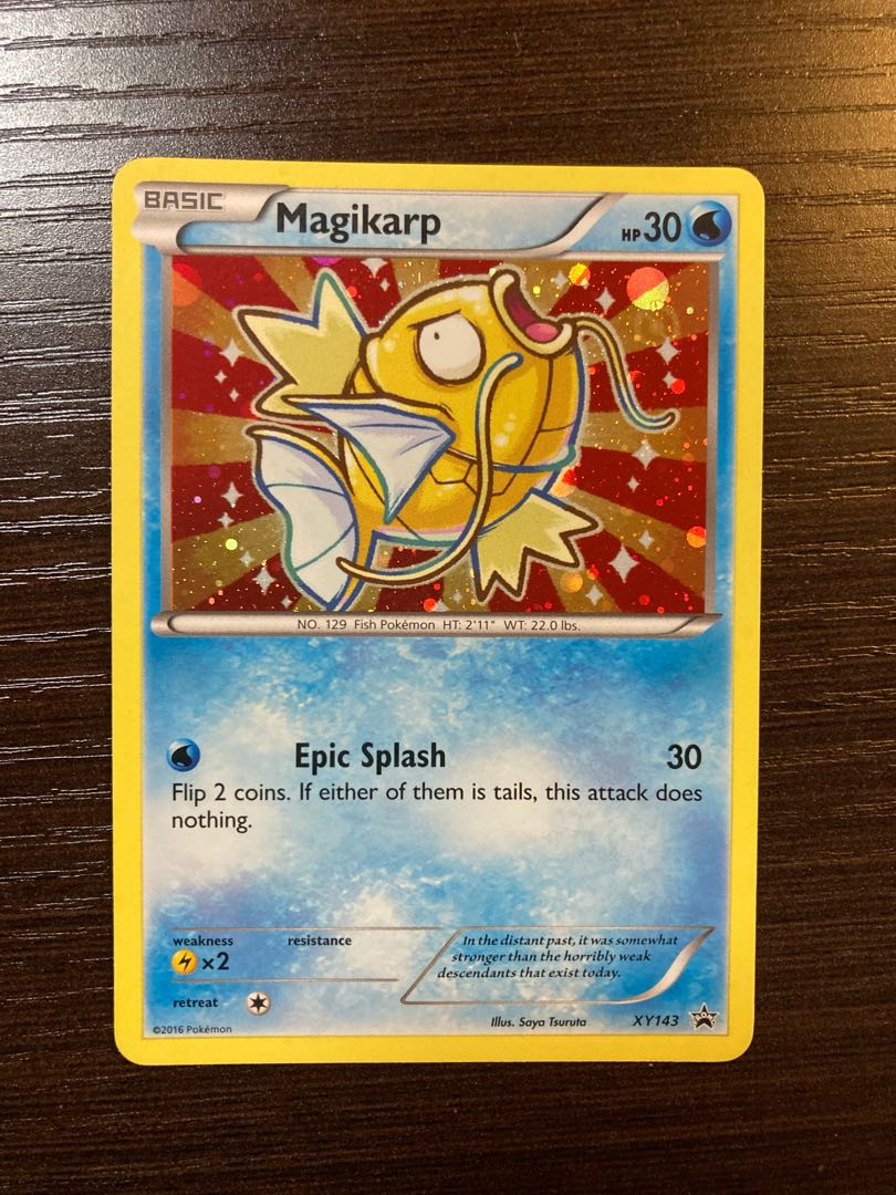 ひかるコイキング 金コイキング英語版 美品 プロモカードの通販 Mahalo Magi トレカ専用フリマアプリ