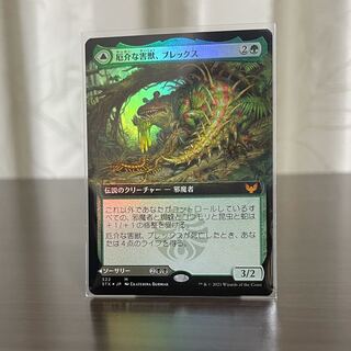 [FOIL] "Blex, Vexing Pest", "The Search for Blex", both sides STX