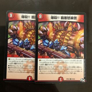 爆殺!! 覇亜怒楽苦 R 2枚