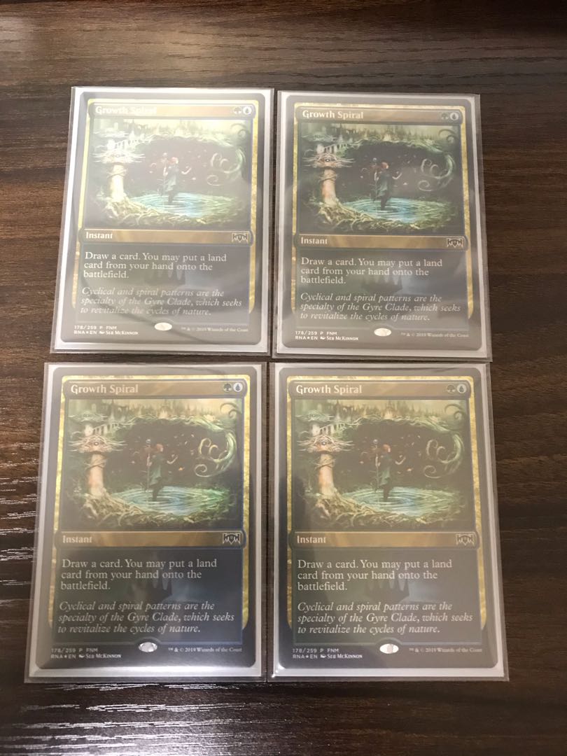 成長のらせん　プロモfoil 英語