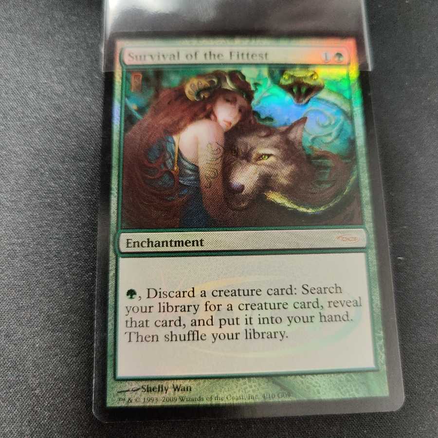 適者生存/Survival of the Fittest 再録禁止 MTG