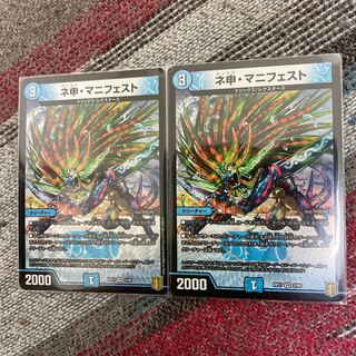 ネ申・マニフェスト　2枚セット