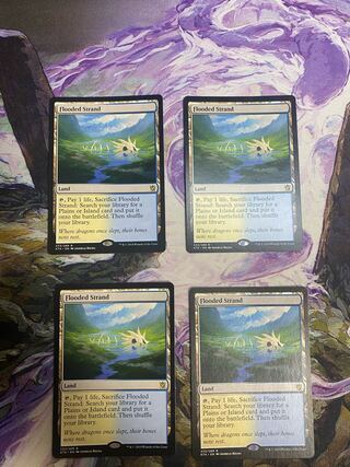 溢れかえる岸辺　英語　4枚