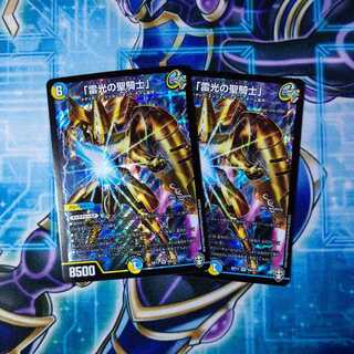 「雷光の聖騎士」 ２枚セット