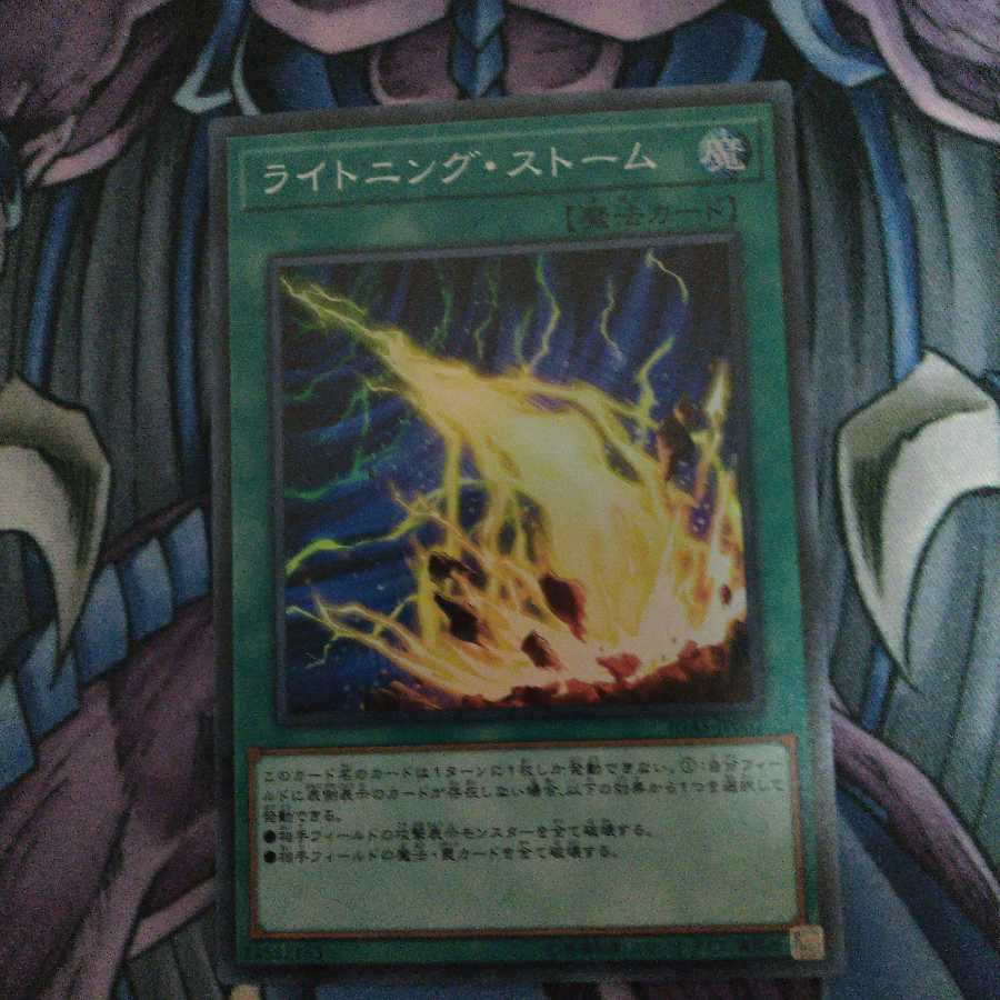 【ゆるん様専用】ライトニング・ストーム スーパーレア