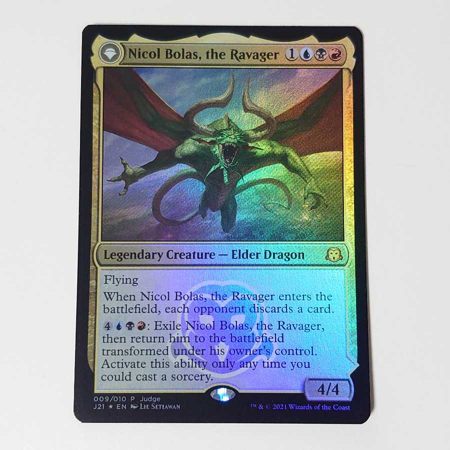 MTG 破滅の龍、ニコル・ボーラス
FOIL ジャッジプロモ