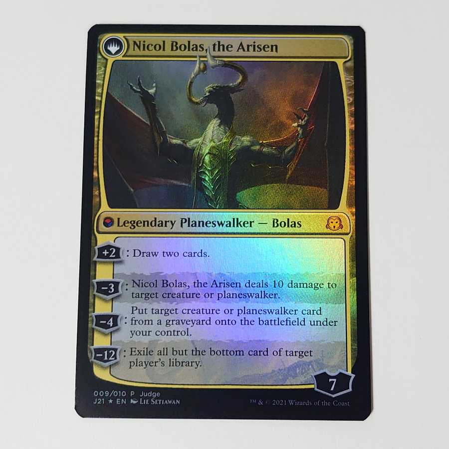 MTG 破滅の龍、ニコル・ボーラス
FOIL ジャッジプロモ