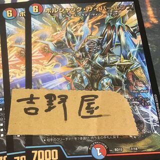 2枚　ボルシャックサイバーエクス