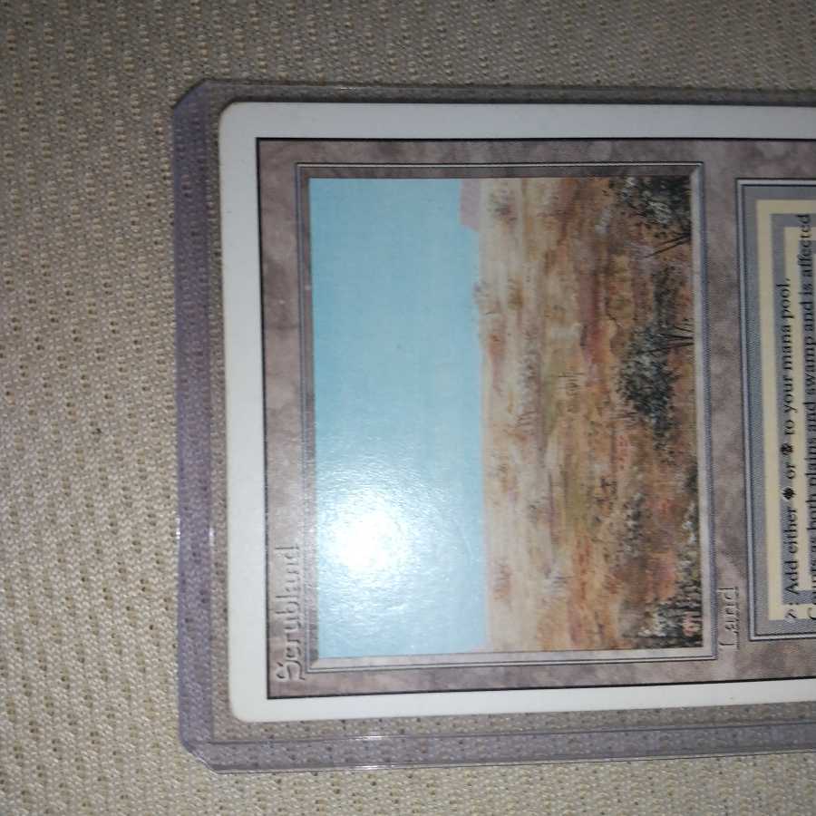 【3ED版】Scrubland【安心取引手数料込み】 1枚