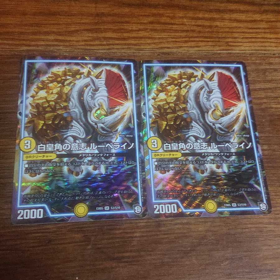 白皇角の意志 ルーベライノ