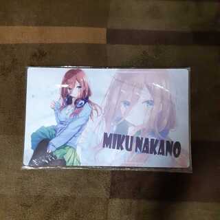 五等分の花嫁 三玖 プレイマット