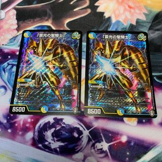 「雷光の聖騎士」　2枚