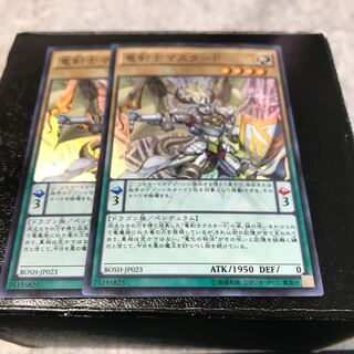 竜剣士マスターP スーパーレア2枚