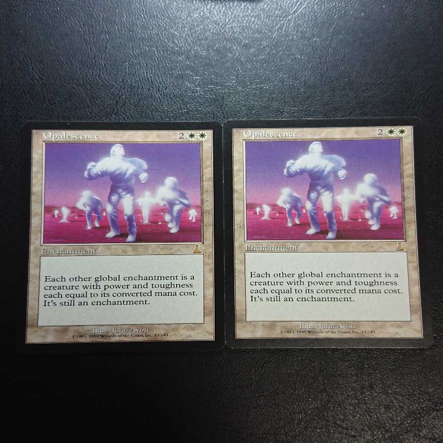 オパール色の輝き 英語版2枚セット