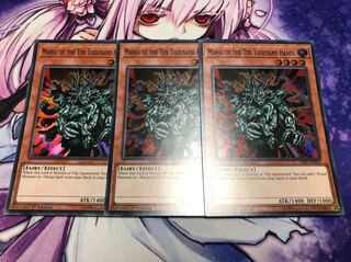 英語 EU版 マンジュゴッド 3枚