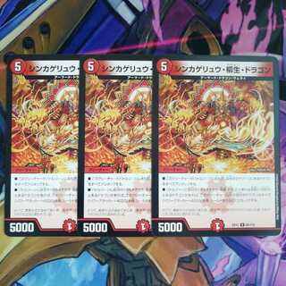 シンカゲリュウ・柳生・ドラゴン　3枚