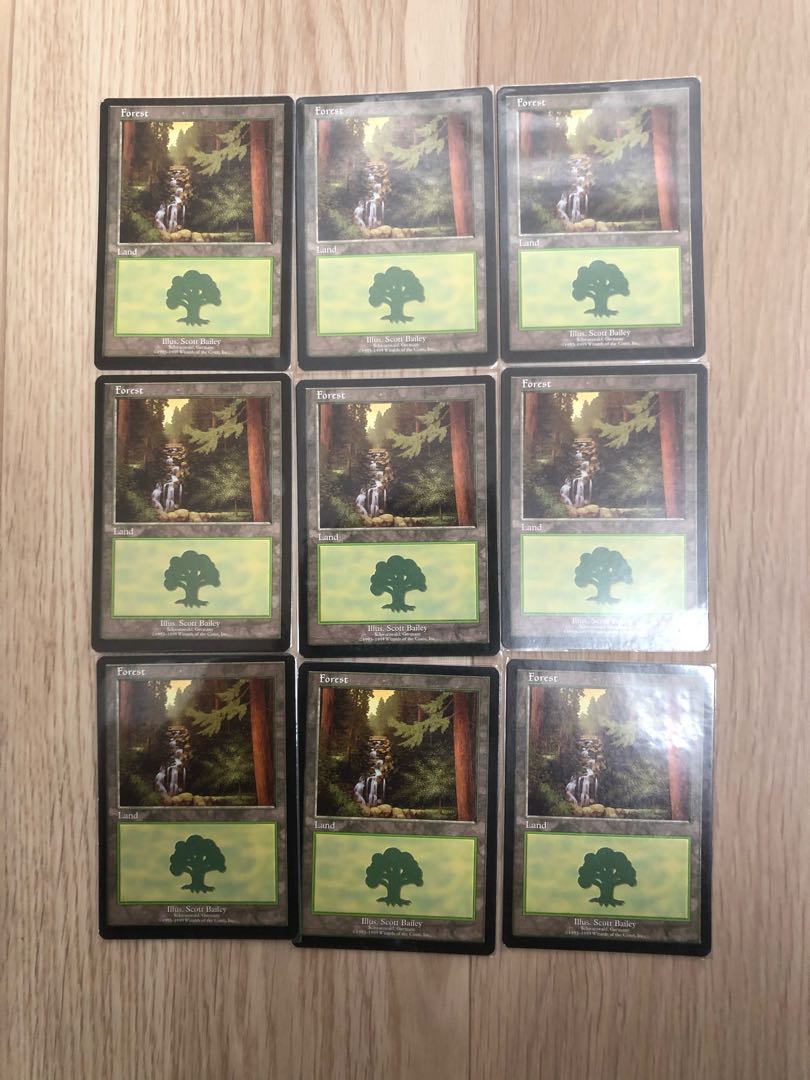 (Sold separately, price negotiable) 9 pieces of Euroland Forest