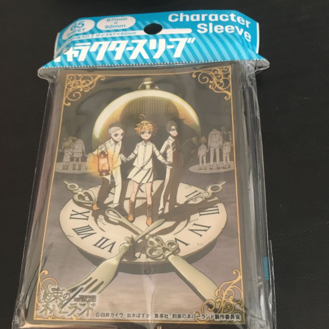 The Promised Neverland Sleeve Emma Ray Norman Character Sleeve